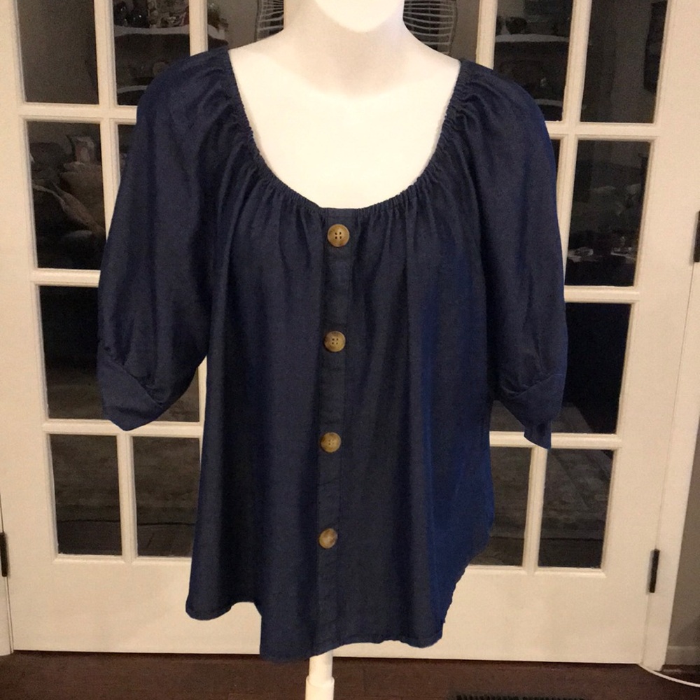 Unique Spectrum Women’s Top‎ Size Large - Picture 2 of 8